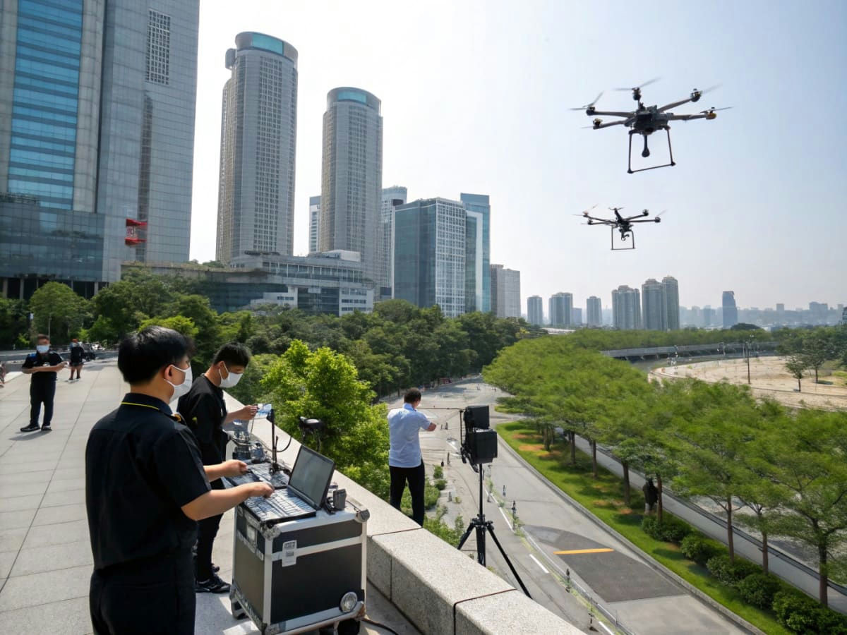 인천 전역 3D 모델링, 시스테크 드론 활약
