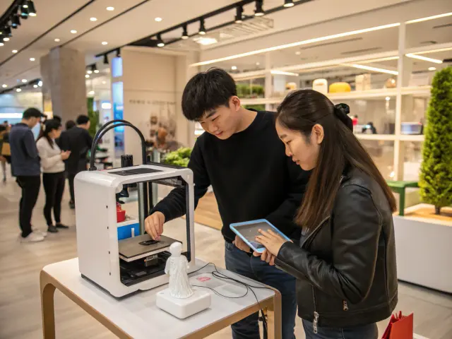 롯데백화점 3D프린팅 팝업스토어 전략은?