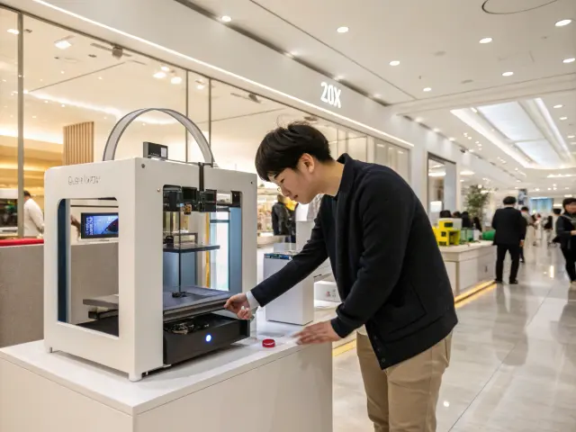 롯데백화점×뱀부랩, 3D프린팅 팝업스토어 체험기