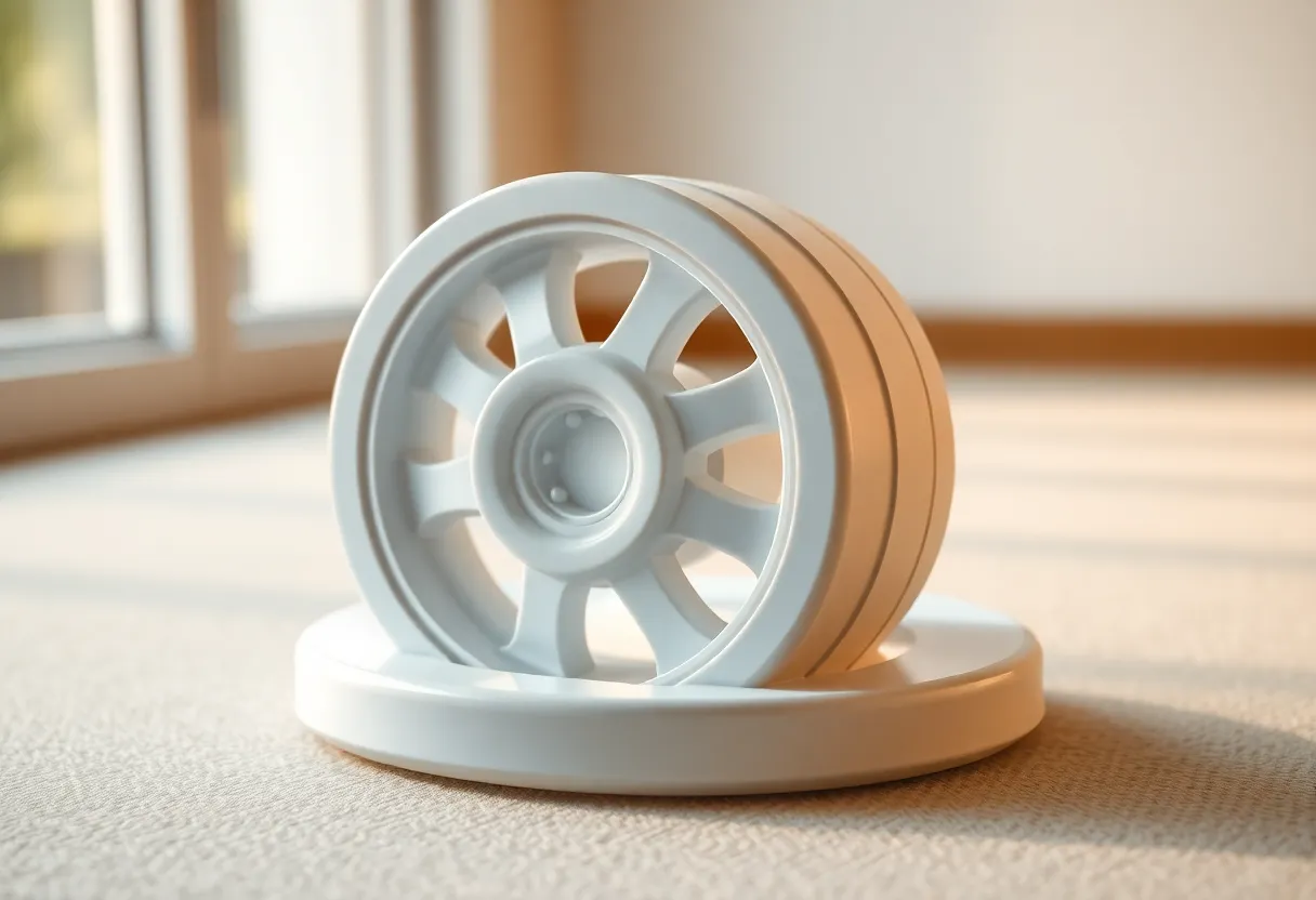 3D 프린팅 로봇 휠커버 전시 효과 분석