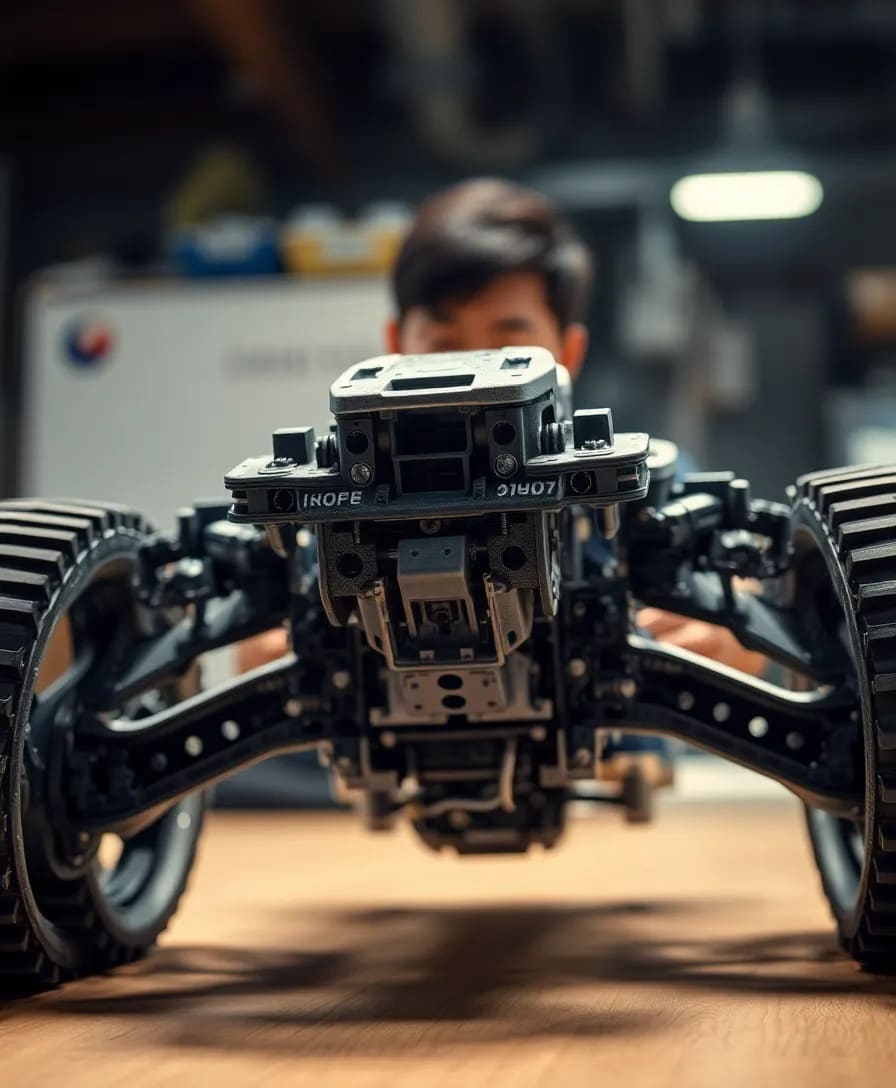 로봇 섀시 제작에 대한 프린팅 기술 변화와 성과